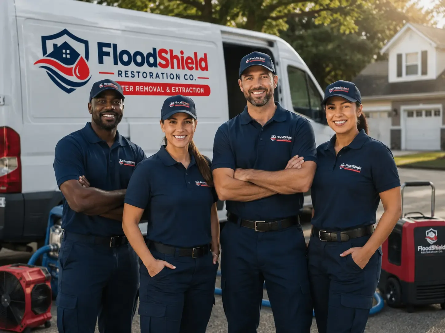 Flood Damage Restoration company in Crumpton, MD